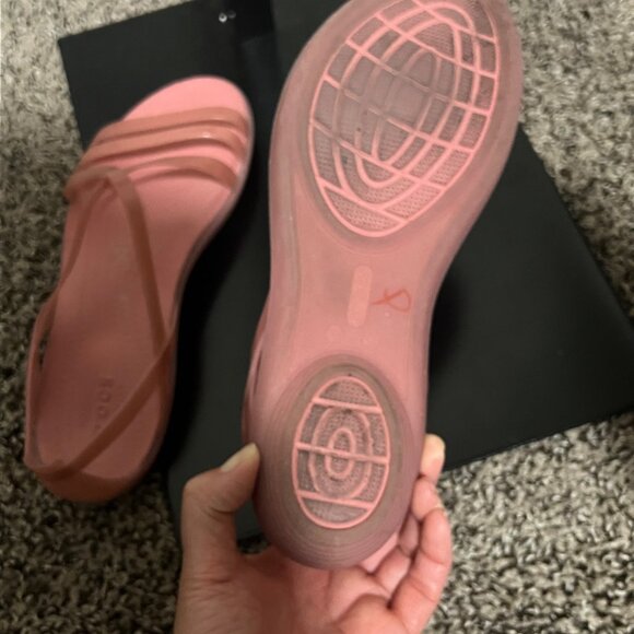 Crocs Pink Iconic Comfort Sandals sz 8 - Picture 5 of 6